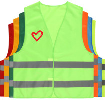 Site construction vest custom building reflective luminous driver engineering breathable safety clothing summer clothing can be printed