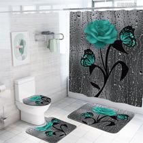 Bath blinds Bathrooms Curtains Green Bathroom Blinds Color Roses Free of digital printed stiletto manufacturers straight up