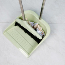 Small broom dustpan set Broom dust bucket plastic household non-embroidered steel rod broom brush set 2021 new style can be customized