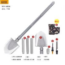 Outdoor engineering shovel multi-function version original folding car Zhonggong shovel manganese steel shovel army