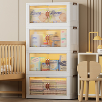 Baby Wardrobe Baby Little Closet Bedroom Multilayer Plastic Set Things Storage Small Children children free of mounting cupboard