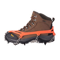 Naturhike Norway customer Outer ice claw non-slip shoe cover Snowland rock climbing equipped snow claw mountaineering shoe nail chain 8 teeth