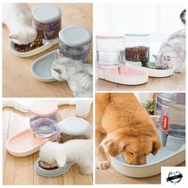 Water drinkers feed water kittens do not plug in water Drink Water Theiner Flow Feeders Cat Cats dogs Pet water dispenser Automatic