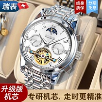 Swiss certified designer mens watch machinery Table fully automatic name table hollowed-out waterproof business brand
