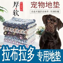 Labrador special dog winter mat moisture-proof bite fence sleeping mat blanket quilt does not stick hair to sleep