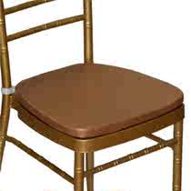 Factory direct wine chair Banquet chair Outdoor bamboo chair Wedding chair Golden chair Wrought iron leisure restaurant chair cushion