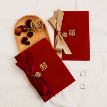 Wedding Vows Card Wedding Handmade Creative Sue White Card Pao Certificate Upscale Bronzing Speech Swear Speech Card