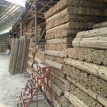 Vegetable pole Bamboo cucumber bamboo strip plug pastoral rattan bean horn greenhouse flower bracket Vegetable garden rack bamboo pole