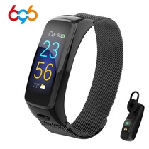 New BY51 waterproof Bluetooth call heart rate bracelet Bluetooth headset ip67 waterproof call smart bracelet explosion