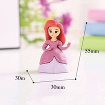 New primary school student cute cartoon princess eraser childrens stationery girl gift Korean creative learning