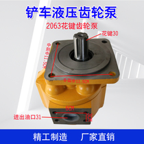Small loader forklift accessories Hydraulic gear high pressure oil pump assembly Walking pump 2080 2063 Mingyu Shanyu