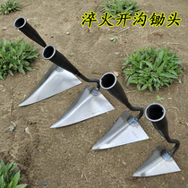 Fertilizing pine pine manganese steel gardening daily groove eagles hoe agricultural triangle hoe trench