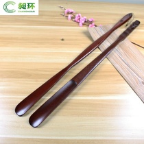 Shoe Steeler old man Creative Extension Home handle long handle wood shoe pull shoe solid wood pregnant woman does not bend over