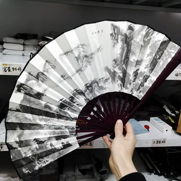 扇子折扇山水画-扇子折扇山水画促销价格、扇子折扇山水画品牌- 淘宝