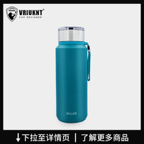 Thermos 304 stainless steel metal all steel bicycle thermos pot sports travel outdoor large capacity water bottle