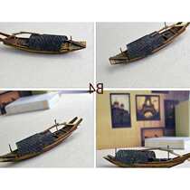 Hot Pin New Pint Hotel Home Pendulum Uawning Boat Water Township Featured Folk Craft Sailing Model Boat Mold Furnishing