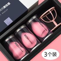 Tmall u first try gourd powder puff beauty egg set u choose first use non-latex 3 U cotton water dry and wet