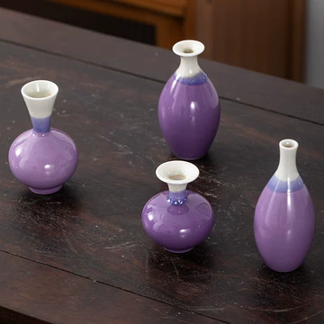 紫色の陶器製花瓶 花瓶陶瓷紫色-花瓶陶瓷紫色促销价格、花瓶陶瓷紫色品牌- 淘宝