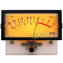 High precision VU meter head bile machine DB meter power level meter Mixer power meter Bridge with backlight TN-73 