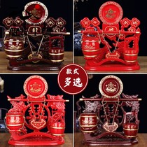 Wedding supplies Daquan zi sun tong children treasure bucket if barrel dowry ornaments fang hong mu wedding toilet large spittoon