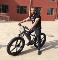 Jiante adapts to the new electric power bicycle 26*40 thick wheel lithium battery snowmobile 36V adult Beach