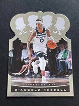 Panini Star Card Panini 20-21 DAngelo Russell Aqua Crown 50 BASE