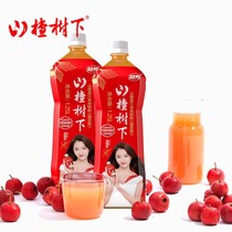 Hawthorn tree juice drink full box without preservatives added festive party 1 25L6 bottle new date
