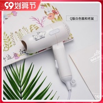-400W low power hair dryer student dormitory female small power foldable cartoon household small hair dryer-
