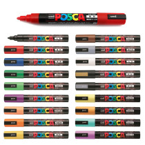 POSCa PC-5M COlOred Paint Marker PenS SChOOl StatiOnery Offi