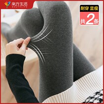 Leggings vertical bar women Spring and Autumn thread wear thin autumn pants women winter plus velvet thick pantyhose