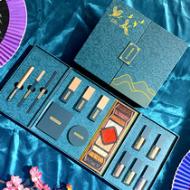 Huaxi Zi Tanabata limited makeup Palace carved lipstick concealer gift box set Cosmetics to write greeting cards