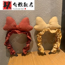Hair band women wash face Korea net red cute bow headband bow tie mask makeup hair band selling cute hair accessories