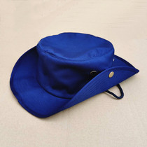 Genuine 3502 flame blue XF round edge hat Benny summer shade fishing breathable work army fan genuine