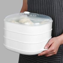 Microwave heating special steamer multifunctional food grade utensil container steamer plastic steamed bread cooking rice steamer box