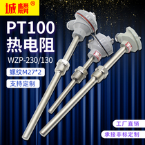 WZP-231 WZP-230 PT100 temperature sensor PT100 platinum thermal resistance fixed thread thermocouple