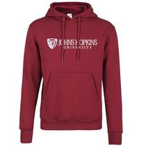 JHU Johns Hopkins University uniform sweater hooded pullover winter plus velvet padded student class jacket