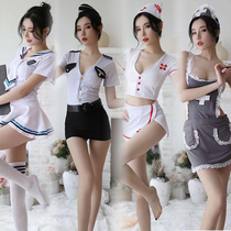 Sexy sex uniform Seduction Fun dress Nurse suit Maid policewoman Sailor suit Short skirt Nightclub JK performance suit