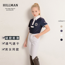 Outdoor children imported equestrian pants spring and autumn Hillman silicone non-slip horse riding pants equipment
