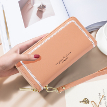 Danbo 2021 new wallet womens long simple fashion zipper womens versatile large capacity clutch