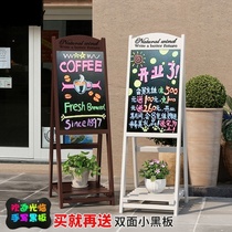 Stalls billboards glowing signboards small blackboard nail art advertising display fluorescent writing outdoor