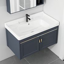 Cabinet washbasin table washbasin integrated small bathroom washbasin Net red light luxury small washbasin