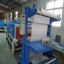 Liuzhou automatic waterproof coil heat shrink packaging machine refractory film outer packaging plastic sealing machine equipment