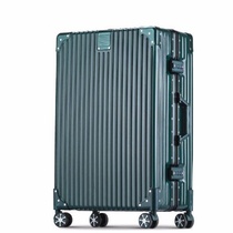 Retro aluminum frame luggage female trolley case male 24 password box 20 inch student Korean student suitcase 26 suitcase