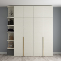 One to top wardrobe 2 6 m Top cabinet Modern minimalist Home Cream Ensemble Bedroom Light Lavish 46 8 Doors Big Closet