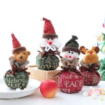 Christmas personality peace Christmas apple bag packaging gift creative cloth bag teacher handbag box Christmas gift