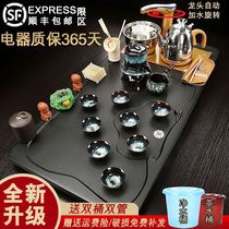 Stone mill tea tray Tea table tea set one-piece automatic simple household living room 2021 tea making small tea table