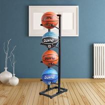 Basketball finishing rack put basketball rack hanging home fitness equipment storage artifact placement bracket ball shelf