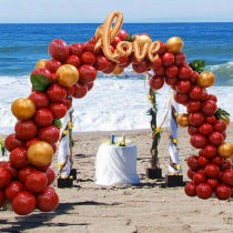 Wedding door arch arch entrance arch wedding flower art wedding scene decoration outdoor props outdoor welcome area