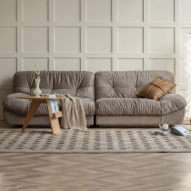 Cloud Dove sofa Shuffle white toast with the same cloth art pull button sofa Living room Modern minimalist net red Nordic ins
