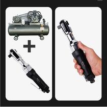  Pneumatic ratchet quick off wrench Torque wrench Small wind gun Car repair 90 degree straight right angle wrench